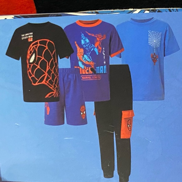 Marvel Other - Marvel Spider-Man Kids Boys 5-Piece Set